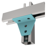 90&deg; 4 Hole Plate HDG